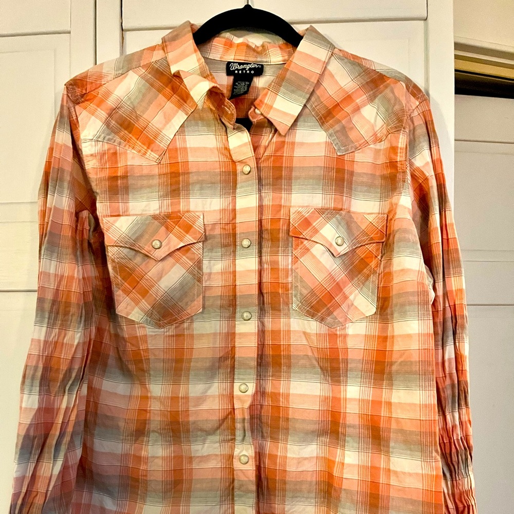 Wrangler Retro women's pearl button western shirt